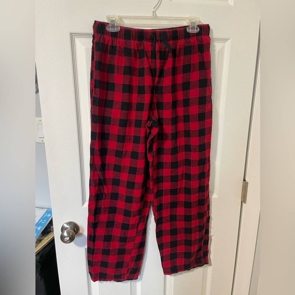 Northwest Territory Red Black Buffalo Plaid Pajama Pants Lounge Sleepwear